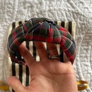 Lele Sadoughi Holiday plaid